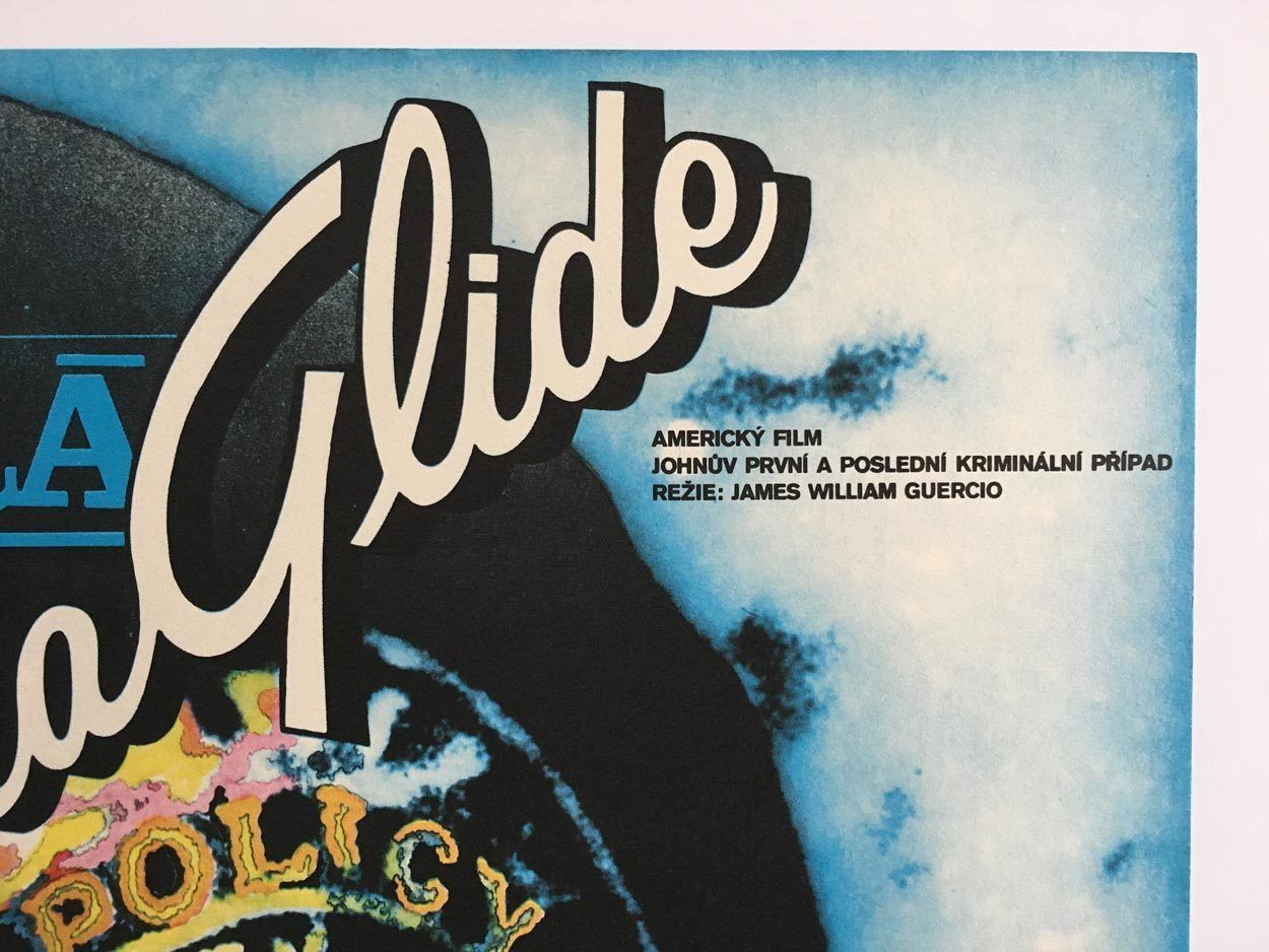 Movie Poster, Electra Glide In Blue, Zdeněk Ziegler, 1975 photo 69.0