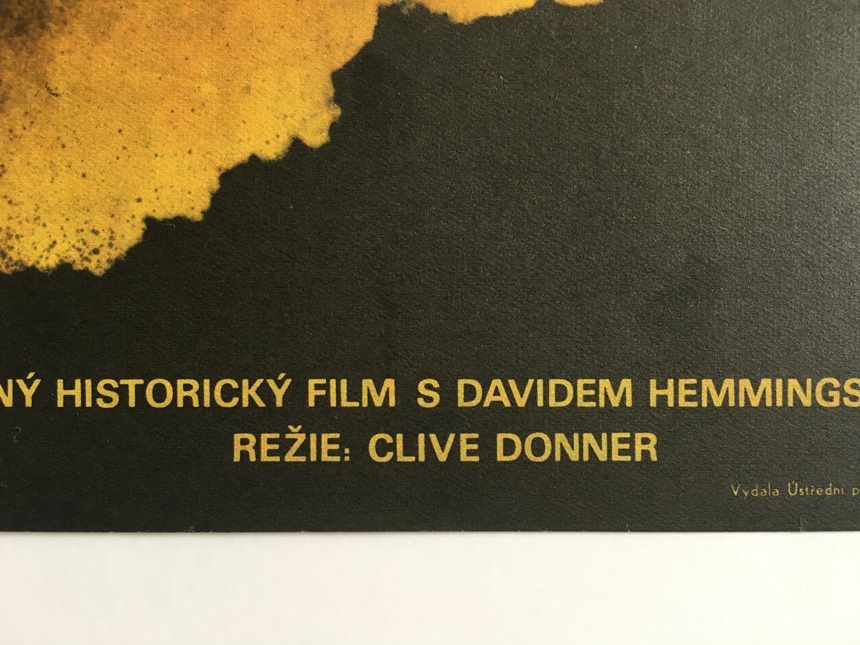 Movie Poster,  Alfred The Great, Zdeněk Ziegler, 1974 photo for sale