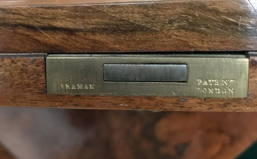 Asprey. Stationery Box. Walnut Desk. Circa 1890 photo furniture