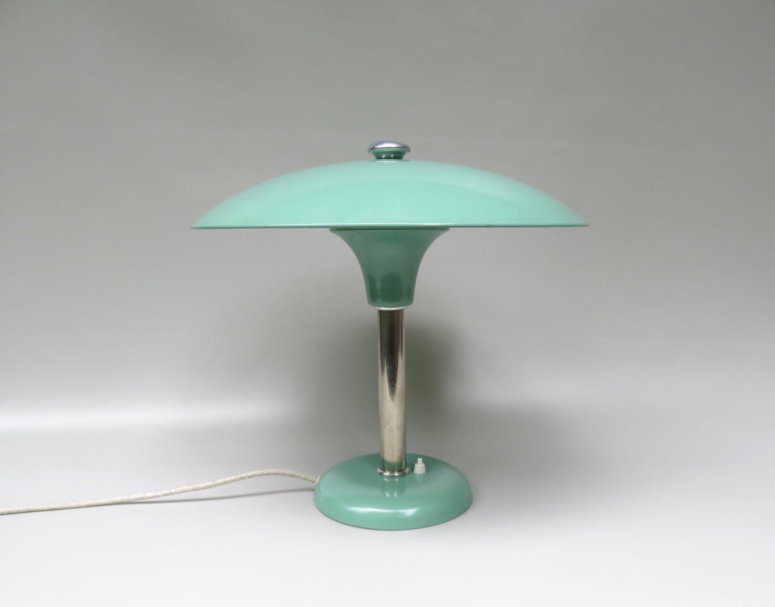 Bauhaus Schröder 2000 Table Lamp By Max Schumacher For Metallwerk Werner Schröder, 1930s