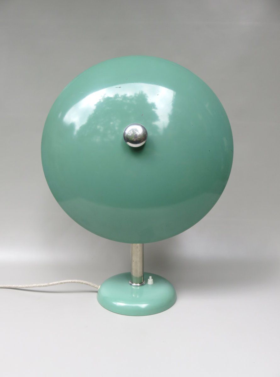 Bauhaus Schröder 2000 Table Lamp By Max Schumacher For Metallwerk Werner Schröder, 1930s photo for sale