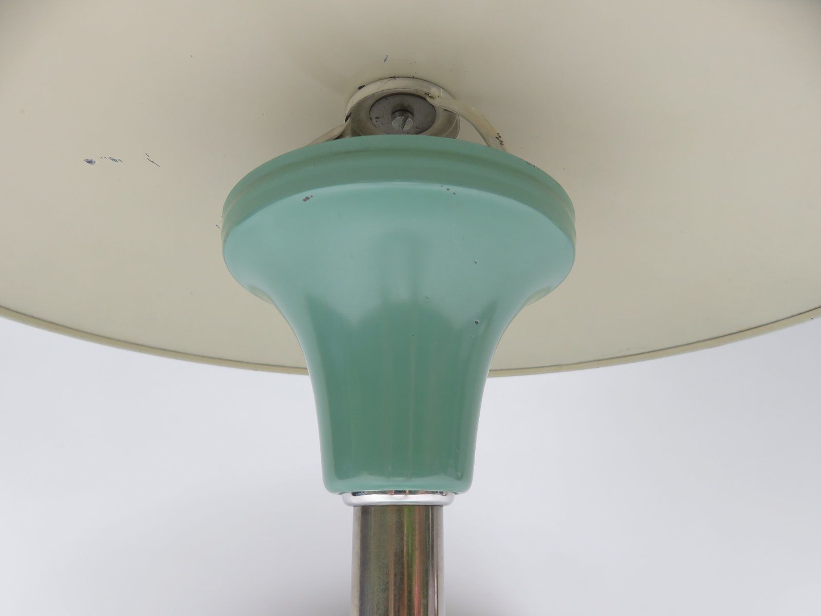 photo vintage Bauhaus Schröder 2000 Table Lamp By Max Schumacher For Metallwerk Werner Schröder, 1930s