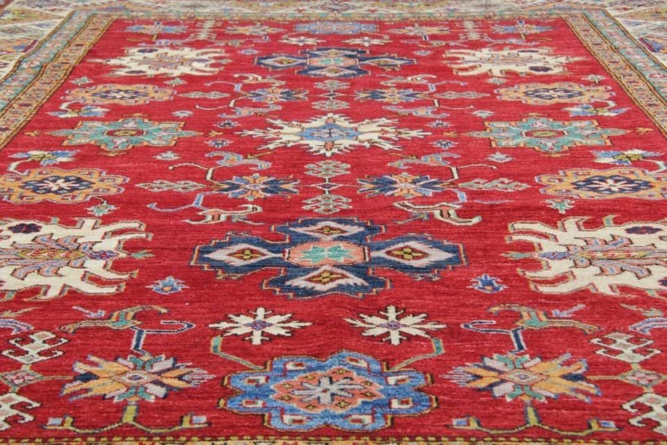 Oriental Rugs, Hand Made Carpet Kazak Rugs, Traditional Rugs For Sale photo 2900.0