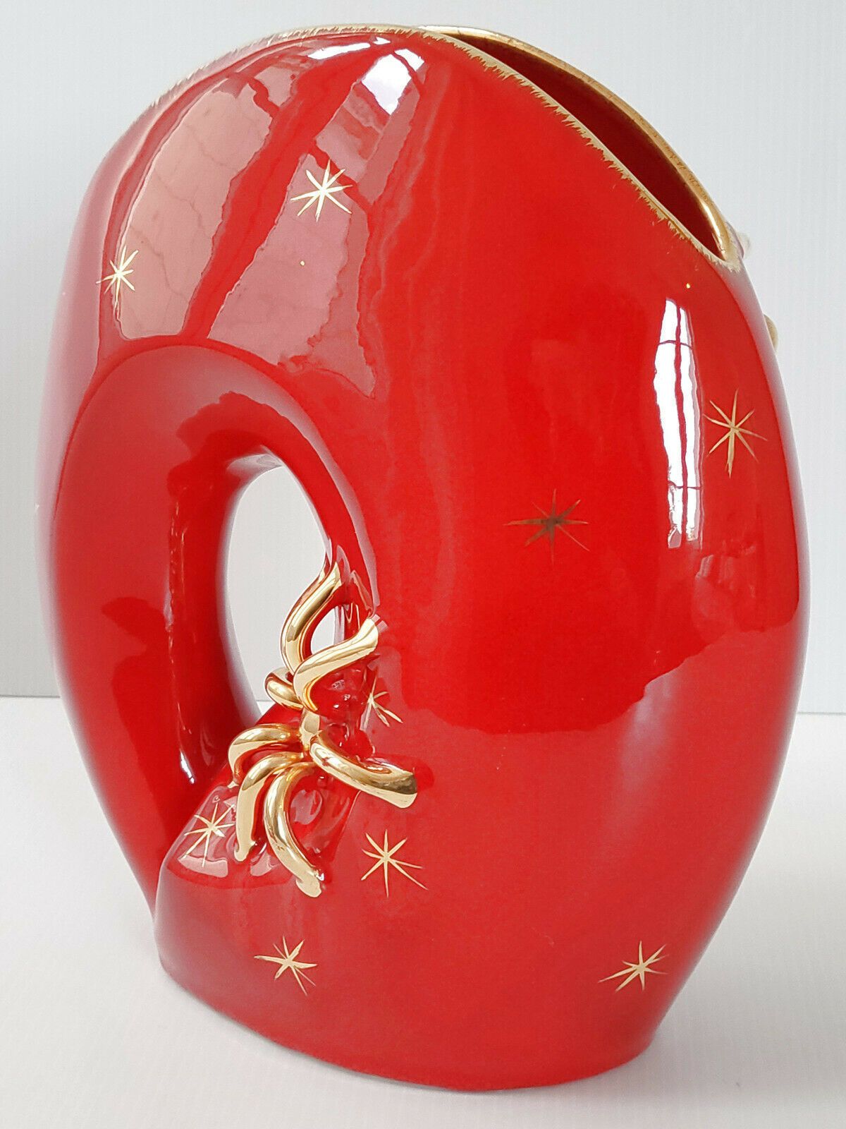 Vase 1950 Etoile Soleil Araignee Ceramqiue 1950s 50s Vallauris 1950s photo vinterior