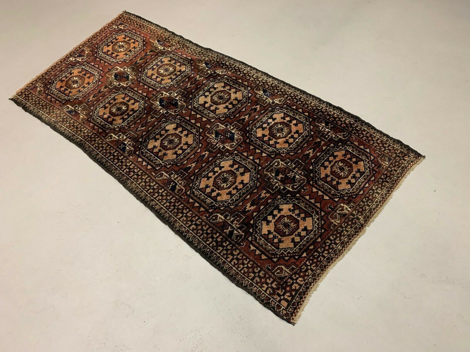 Taimuri Afghan Tribal Rug 188x94 Cm Black Brown photo furniture