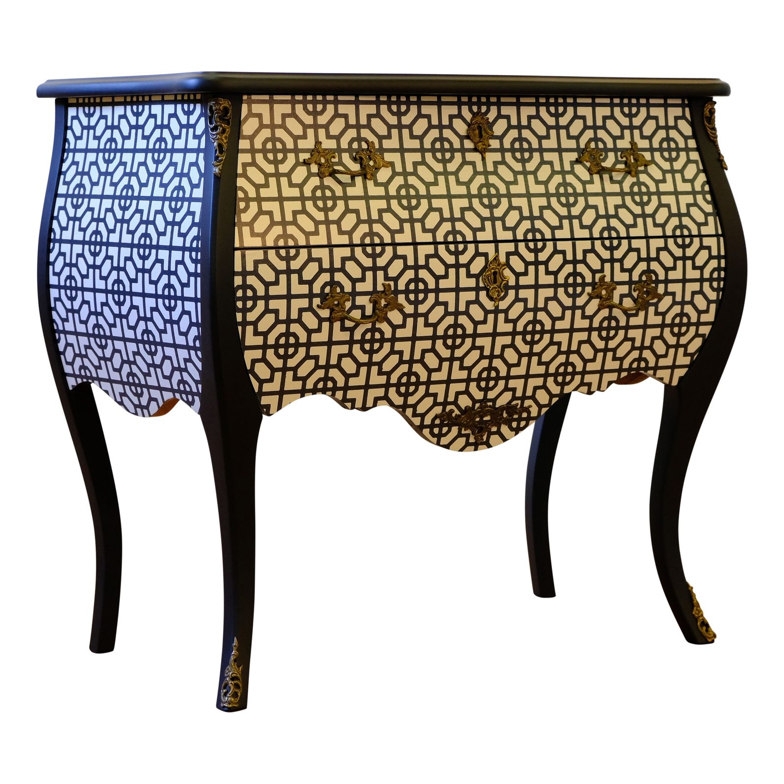 Rococo Art Deco Commode, 1900s photo vinterior