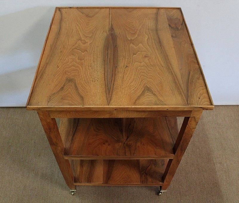 Rolling Trolley In Blond Walnut, 1st Part Of The 19th Century photo 2286.6