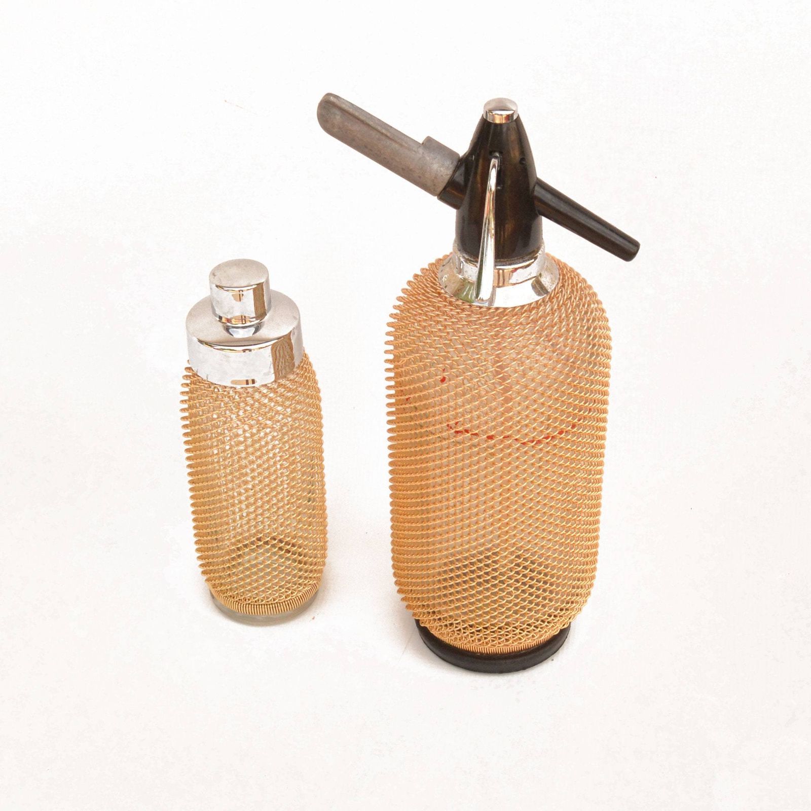 Golden Merkuria Bartender Set, Czechoslovakia, 1970s photo furniture