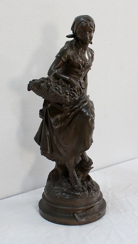 Important Regulates "Les Cerises" By Le Cana, 19th Century photo furniture