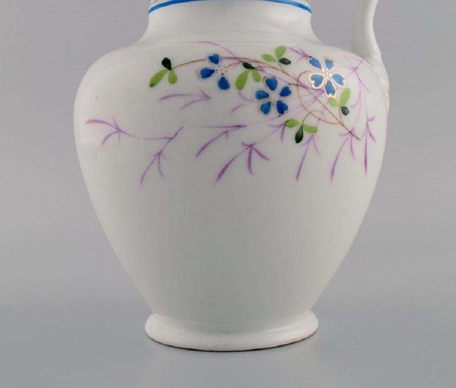 Antique Bing & Grøndahl Chocolate Jug In Porcelain Modelled With A Lion photo furniture