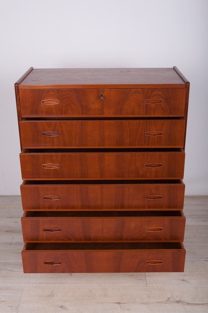 photo for sale Mid Century Danish Teak Dresser, 1960s