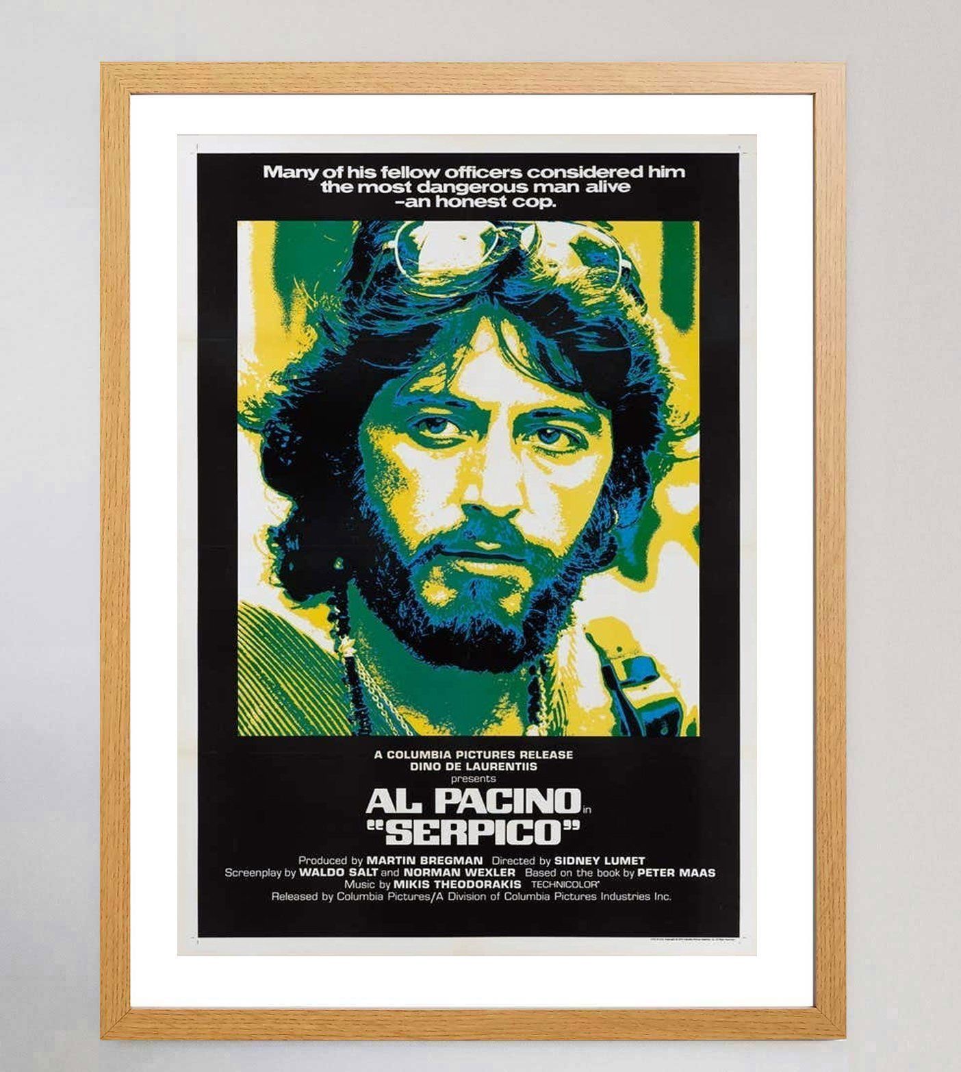 Serpico Original Vintage Poster photo Art