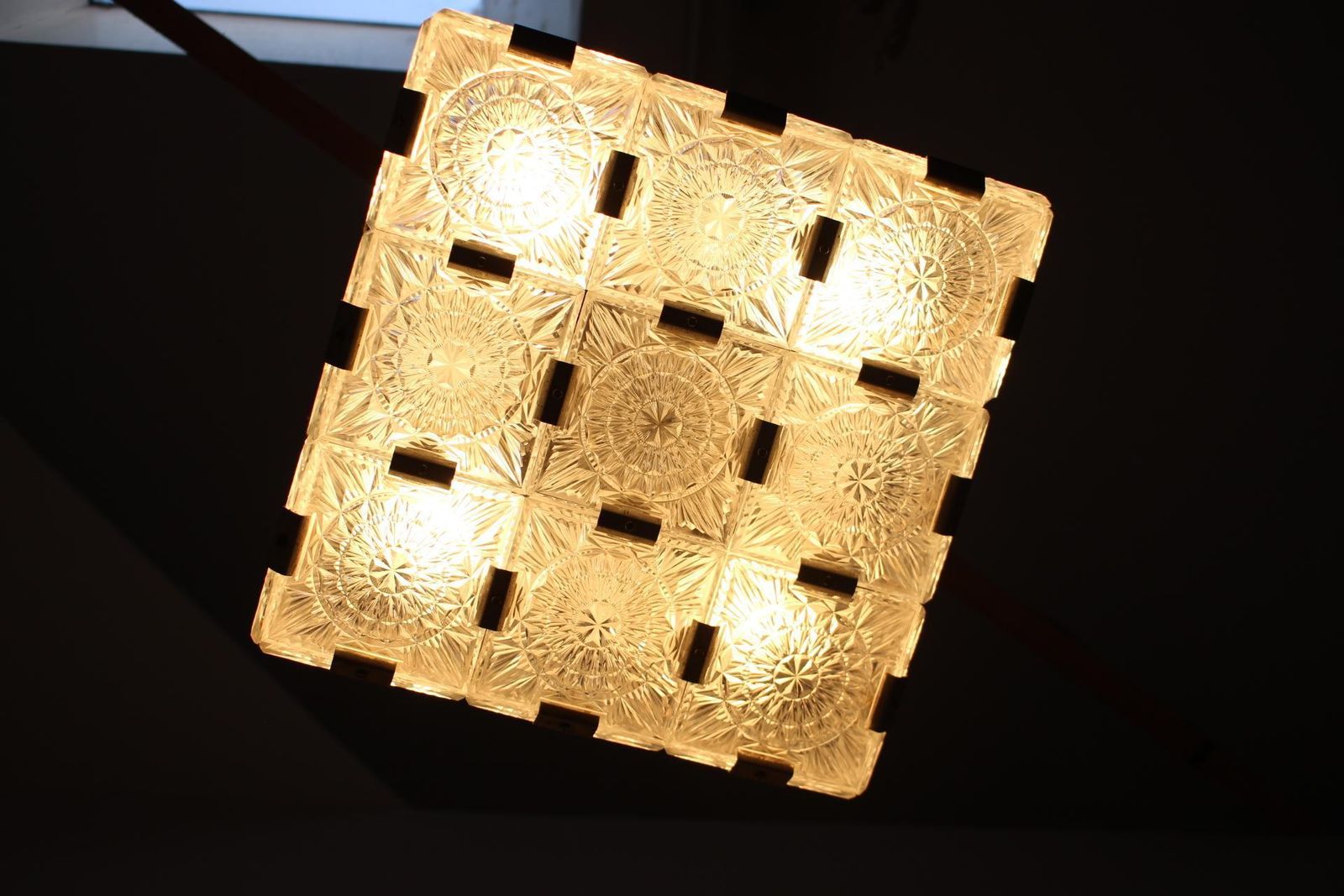 photo for sale Mid Century Chandelier/ Kamenický šenov, Preciosa, 1970's.