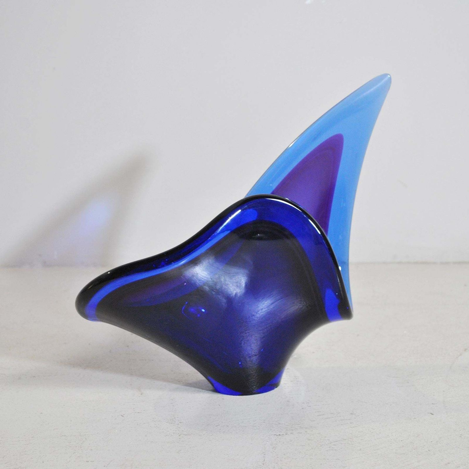 Italian Vetri D'arte Seguso Glass Art By Flavio Poli photo for sale