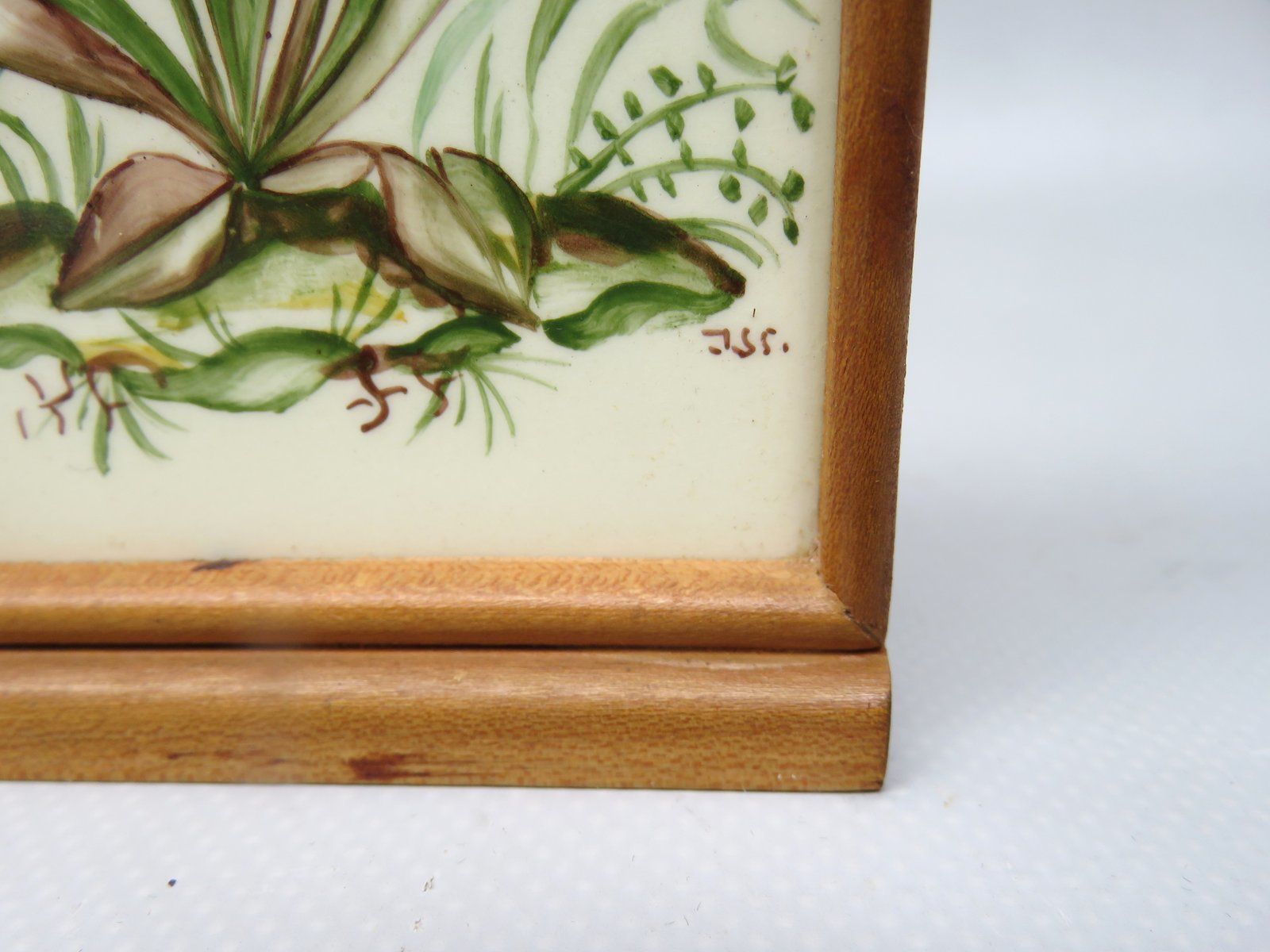 photo for sale Meadow Flowers, Ilse Wehe, Painting, 1950s, Ceramics, Set Of 2