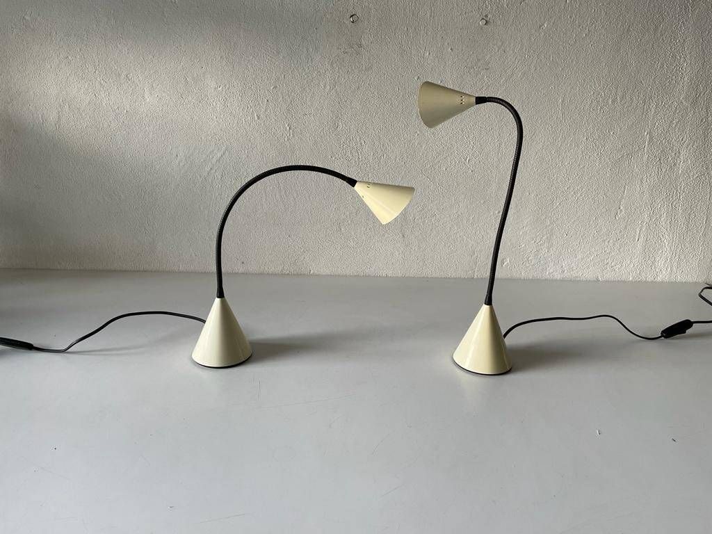Twist Pair Of Desk Lamps By S. Renko For Egoluce, 1980s, Italy photo furniture