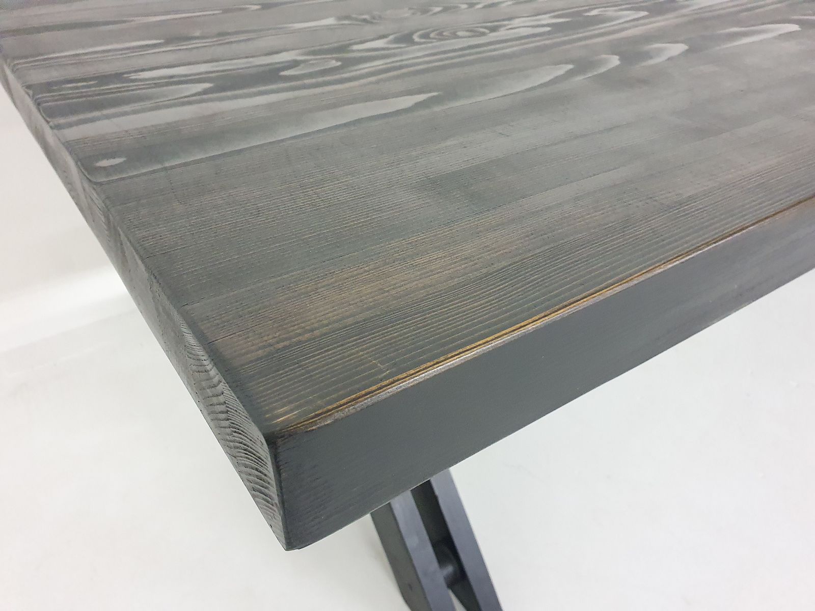 photo furniture Grote Op Maat Gemaakte Eettafel Van Johannes Blesgen, Duitsland, Ca. Jaren 1970
