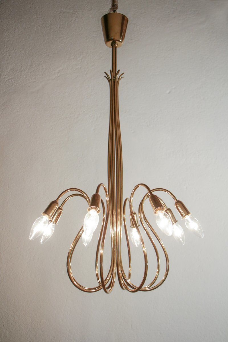 1796.0 Austrian Mid Century Octopus Chandelier By J. T. Kalmar, 1950s photo
