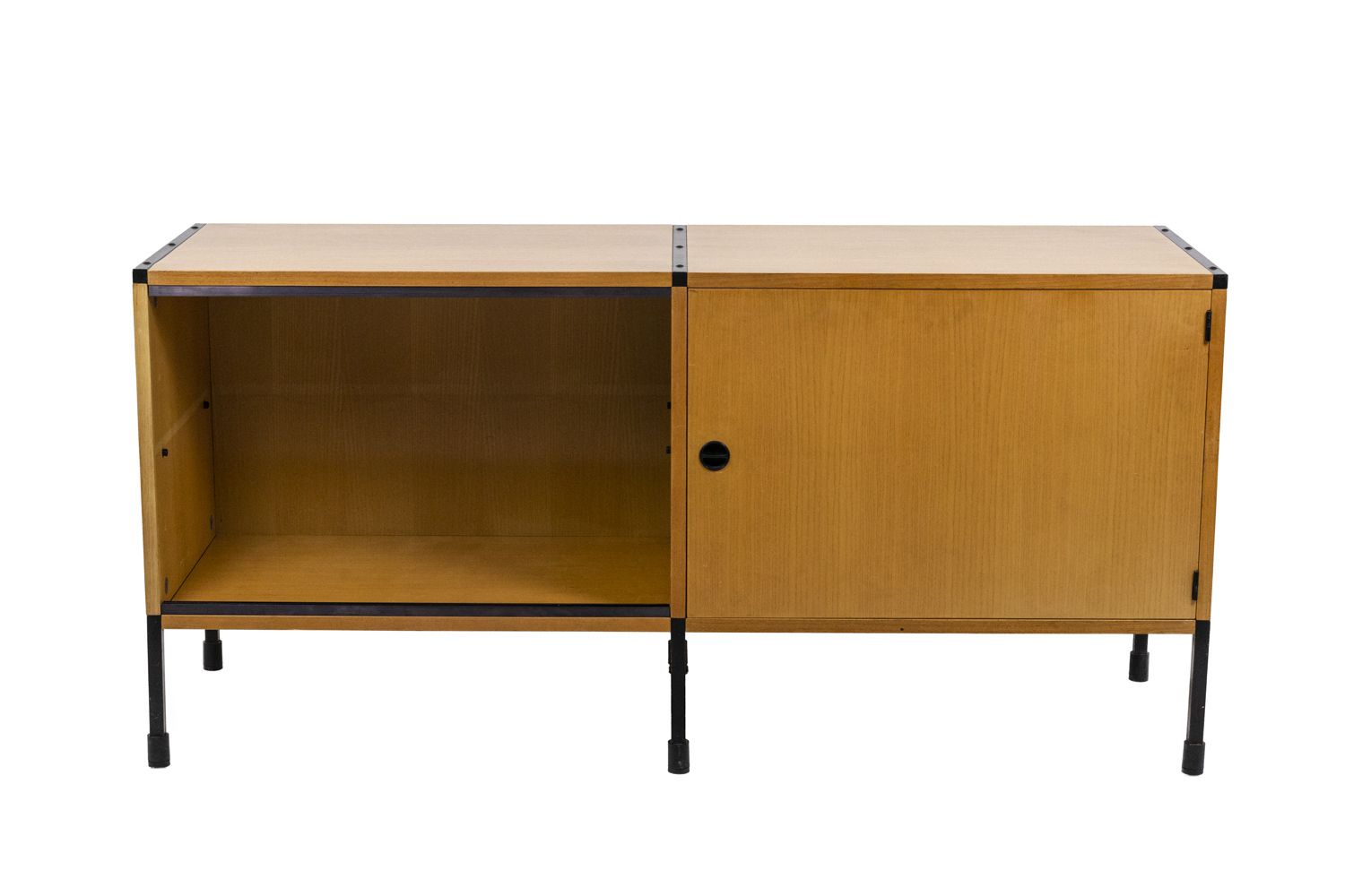 Arp, Sideboard In Ash And Metal, 1950s photo vinterior
