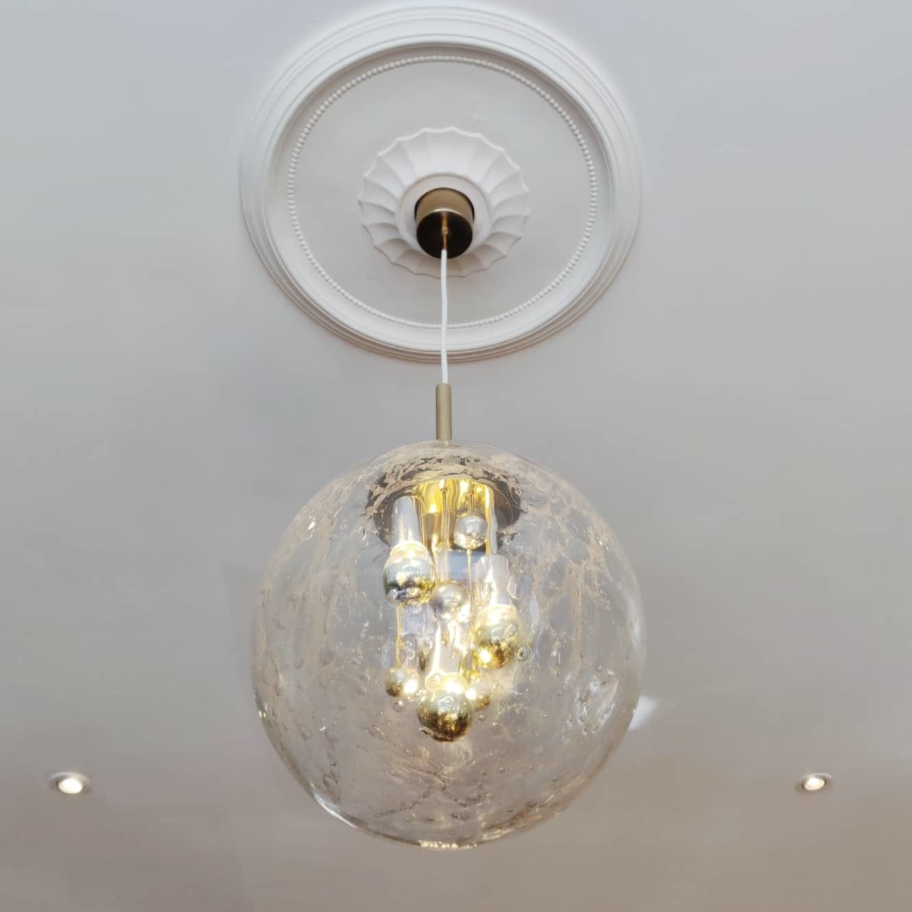 Mid 20th Century Chandelier By Doria
