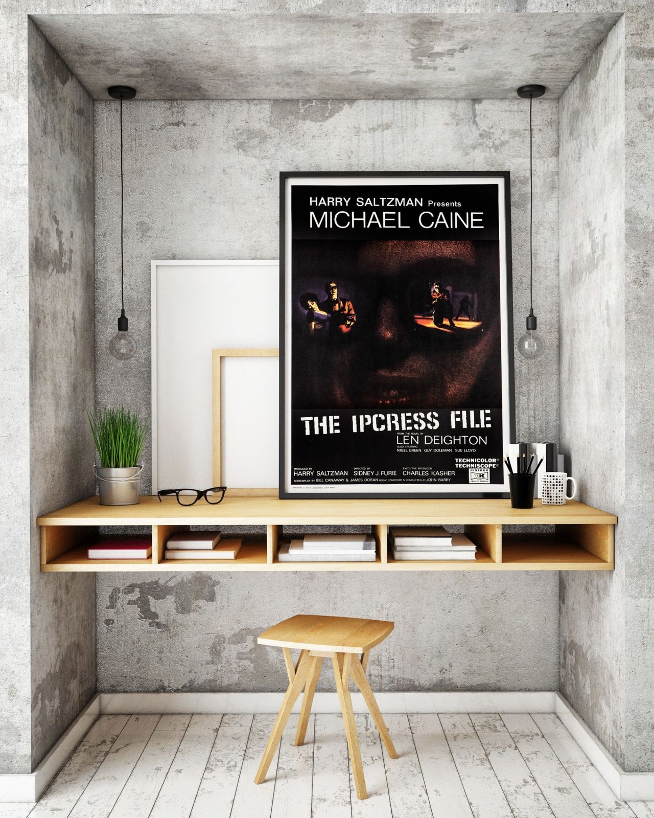 'The Ipcress File' Original Vintage Film Poster, South Africa, 1965 photo for sale