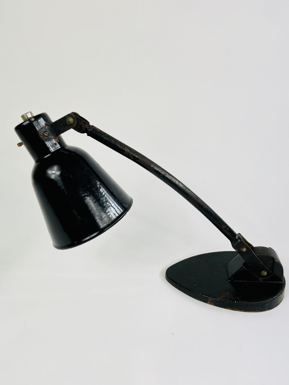 photo furniture Viktoria, Bauhaus Desk Lamp, Germany Circa 1930.