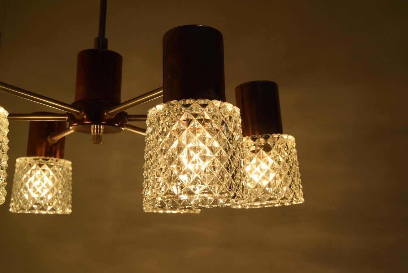 Mid Century Chandelier By Kamenicky Senov,1960's photo 421.0