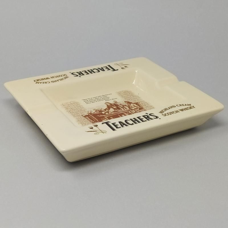 Amazing Rare Vintage Ashtray Teachers Highland Cream Scotch Whisky