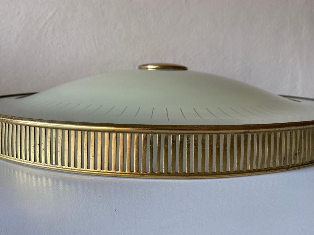 Stilnovo Era Round Xl Flush Mount Ceiling Lamp, 1960s photo buy