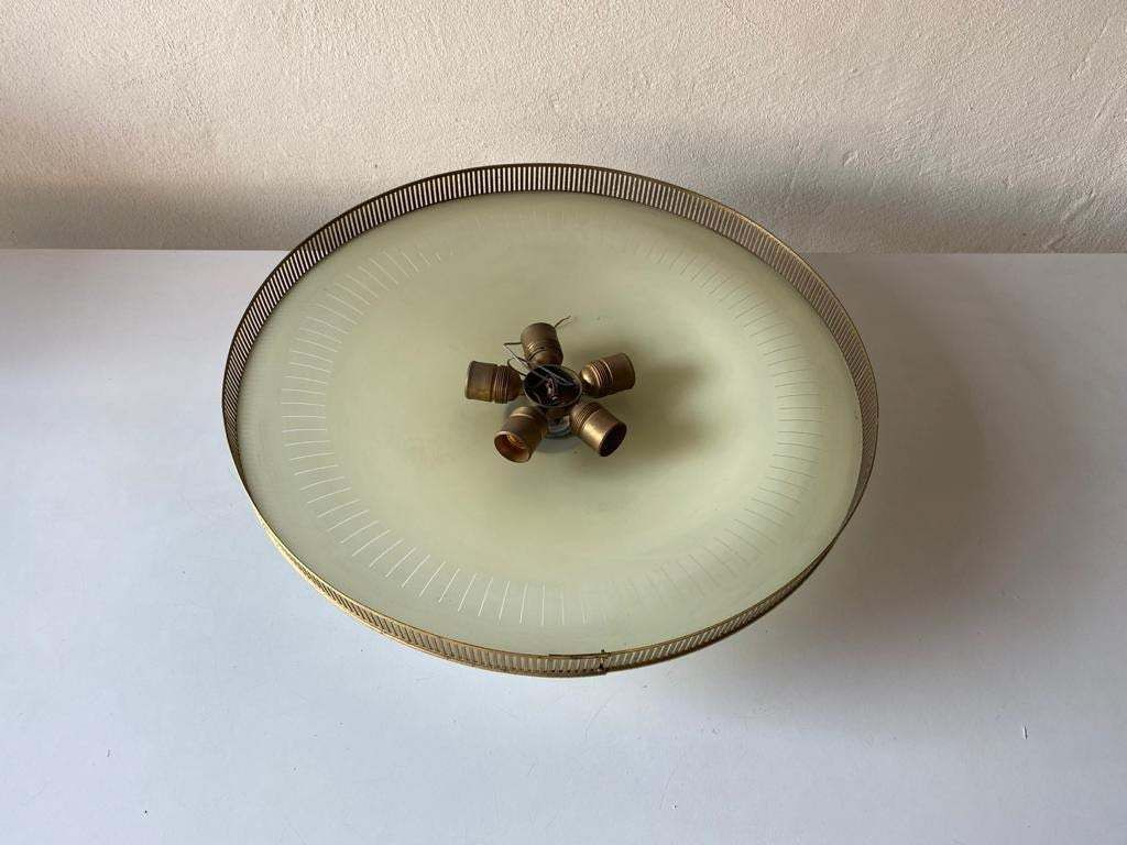 photo furniture Stilnovo Era Round Xl Flush Mount Ceiling Lamp, 1960s
