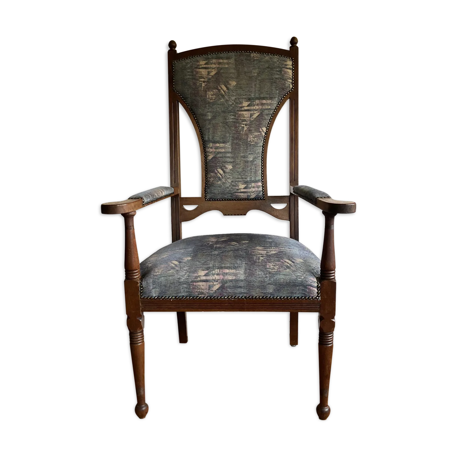 Antique English Arts And Crafts Armchair