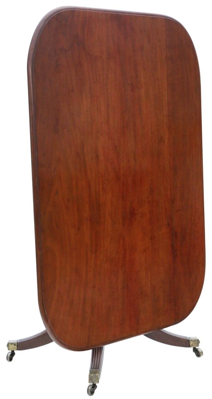 Regency 1825 Mahogany Loo Breakfast Centre Table Tilt Top