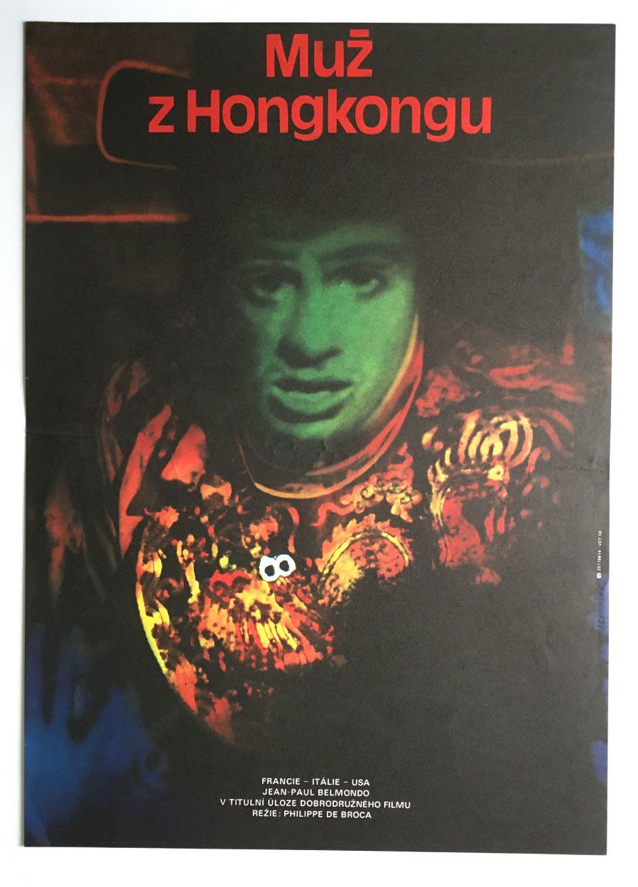Movie Poster, Up To His Ears, Jan Tománek, 1986