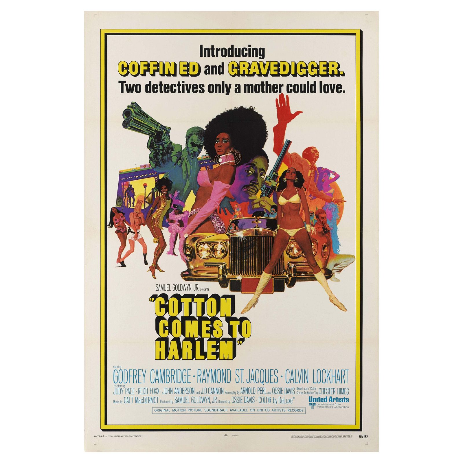 Cotton Comes To Harlem, Original Us Film Poster