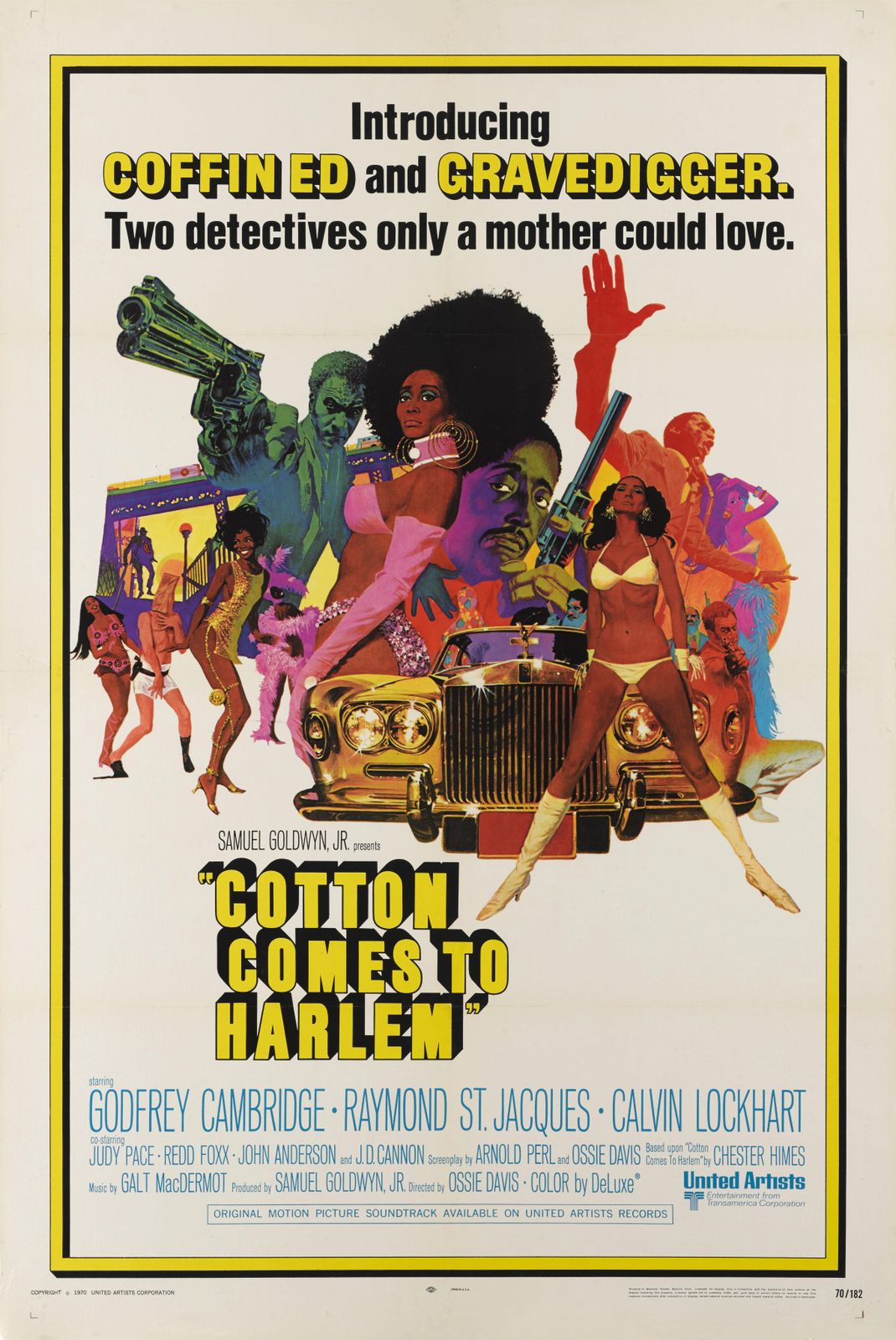 Cotton Comes To Harlem, Original Us Film Poster photo furniture