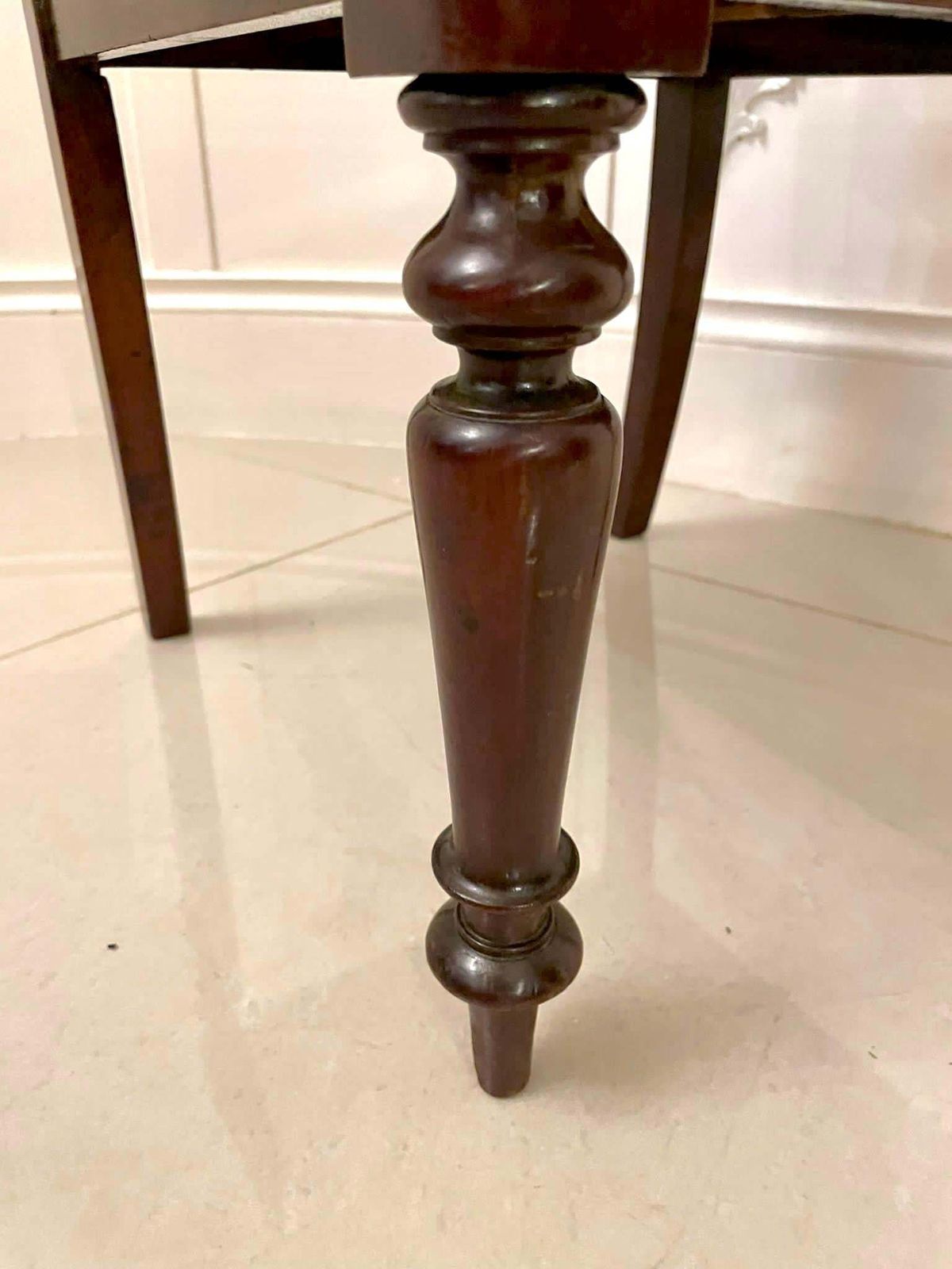 Unusual Antique William IV Quality Mahogany Child’s Armchair And Stand photo buy