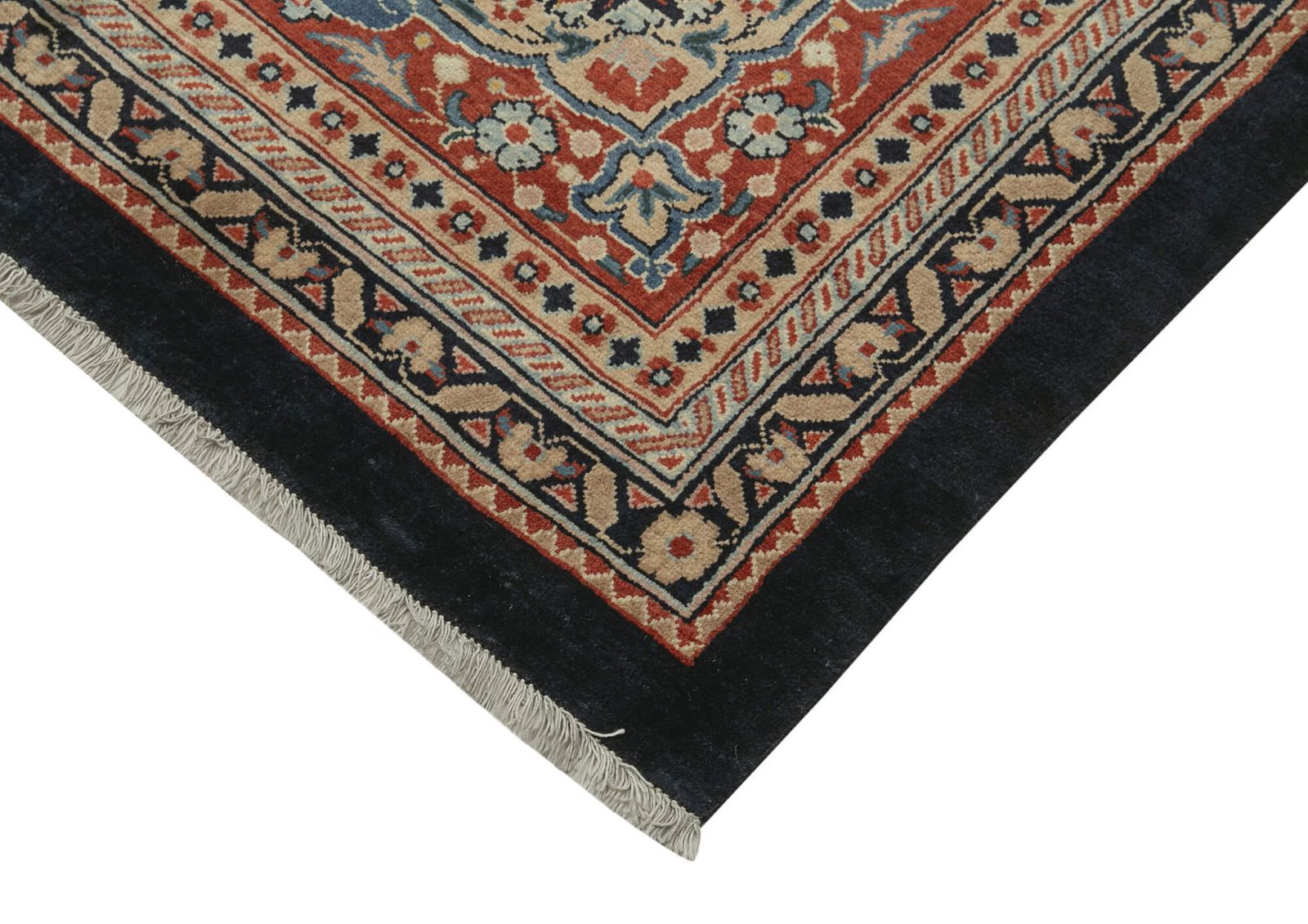 2000s Oriental Hand Knotted 419cm X 576cm Wool Oushak Area Rug photo Textiles