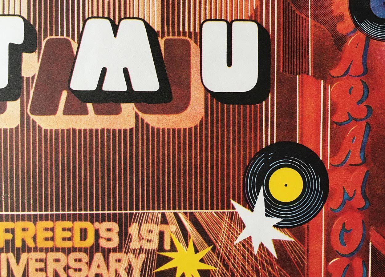 Movie Poster, American Hot Wax, Zdeněk Ziegler, 1981 photo Art