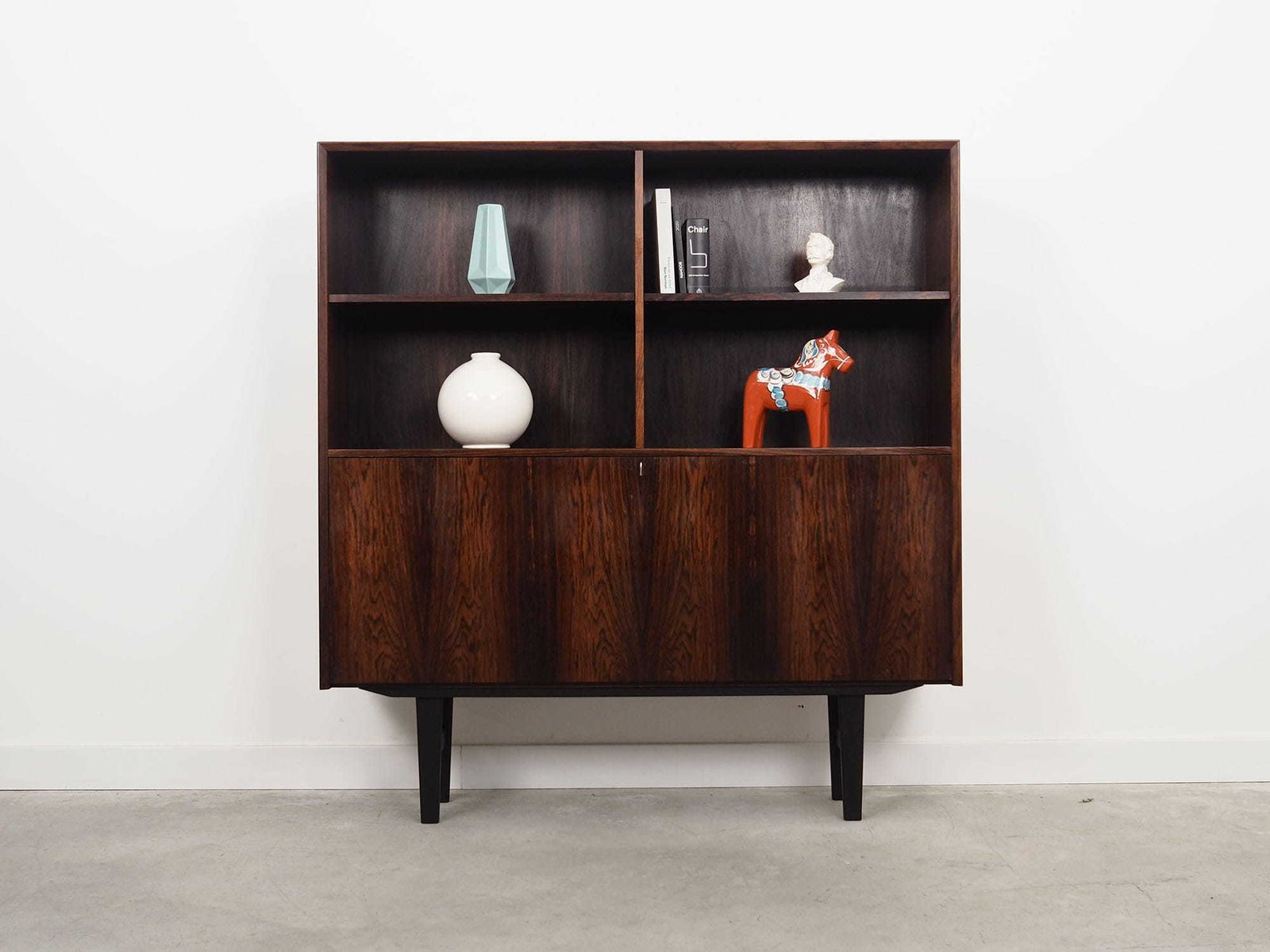 Vintage Bookcase, Danish Design, 1960s, Made By Brouers Møbelfabric photo furniture