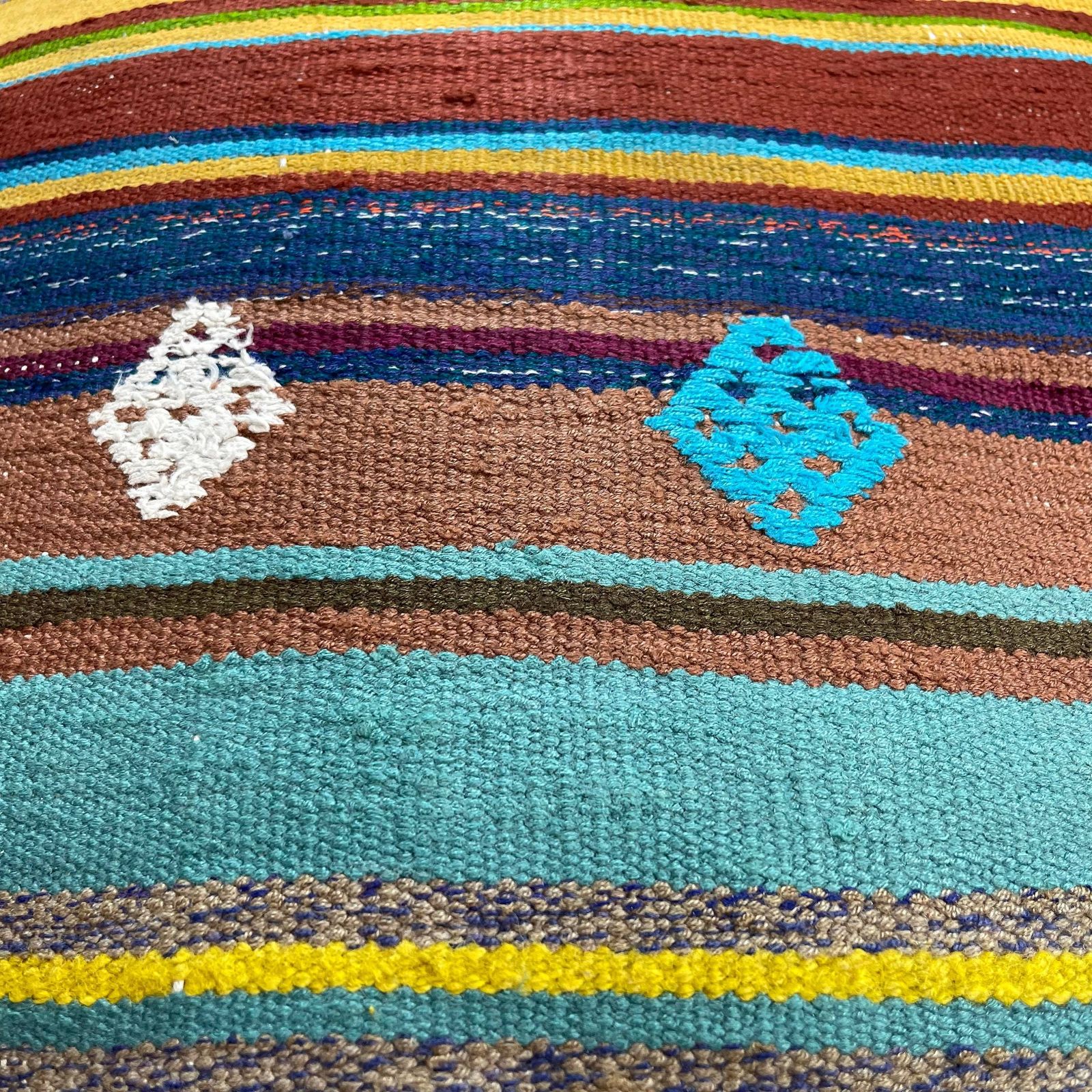 Kilim Pillow Tapis Kelim Kilim Pillow Cover ,Vintage Meditation Bench Kelim Teppich Boho Kilim Cushion Kilim Sofa Turkish Pillow photo vintage