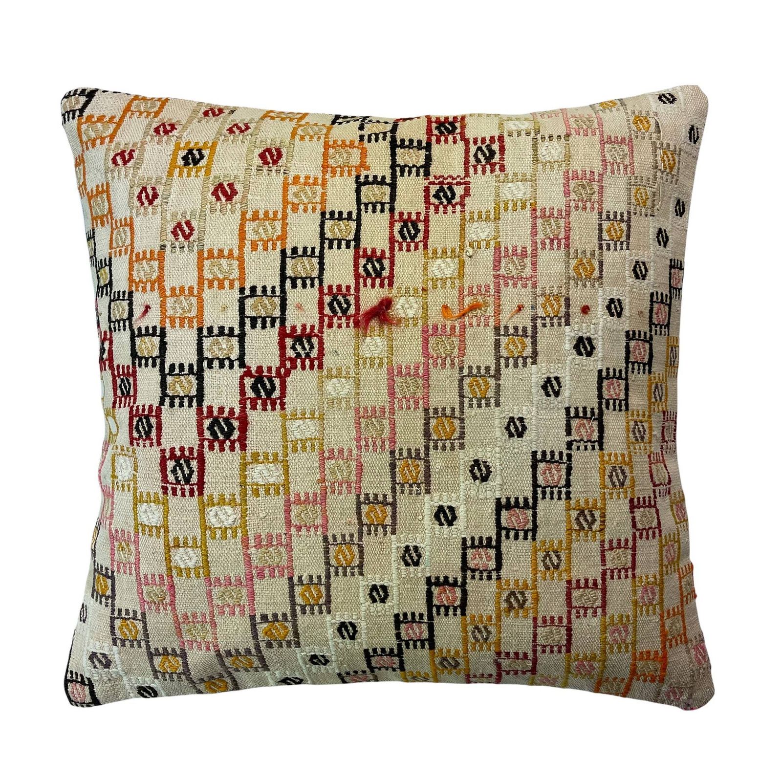 Kilim Pillow Tapis Kelim Kilim Pillow Cover ,Vintage Meditation Bench Kelim Teppich Boho Kilim Cushion Kilim Sofa Turkish Pillow