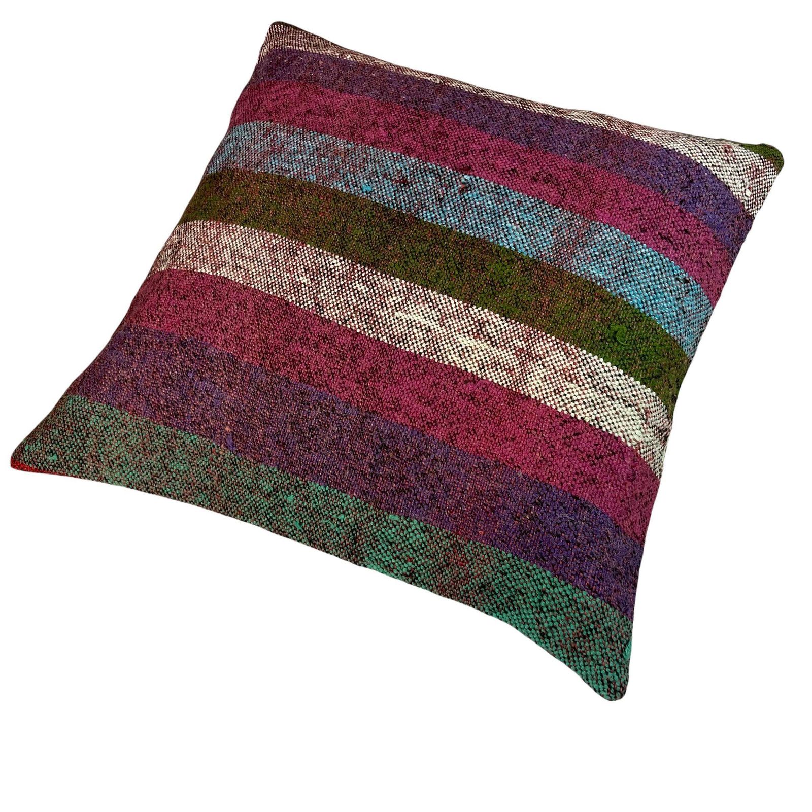 photo for sale Kilim Pillow 60 X 60 Cm Tapis Kelim Kilim Pillow Cover, Vintage Meditation Bench Kelim Teppich Boho Kilim Cushion Kilim Sofa Turkish Pillow