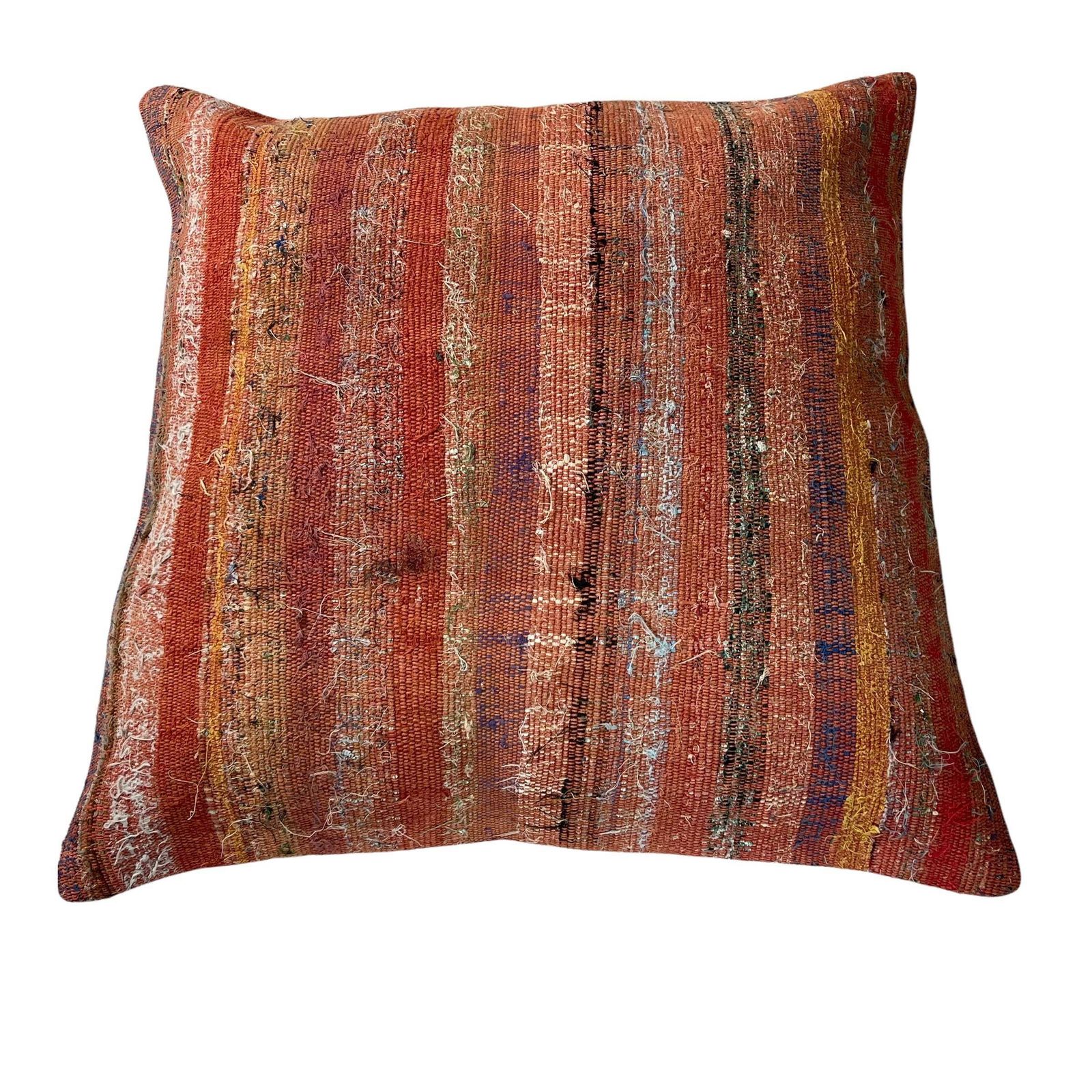 Kilim Pillow 60 X 60 Cm Tapis Kelim Kilim Pillow Cover, Vintage Meditation Bench Kelim Teppich Boho Kilim Cushion Kilim Sofa Turkish Pillow photo 95.0