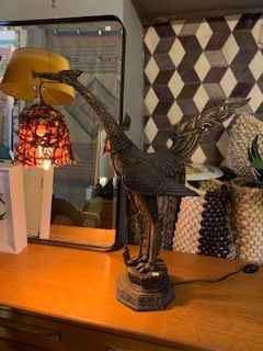 photo furniture Hand Made Bronze Garuda Lamp Made In Thailand