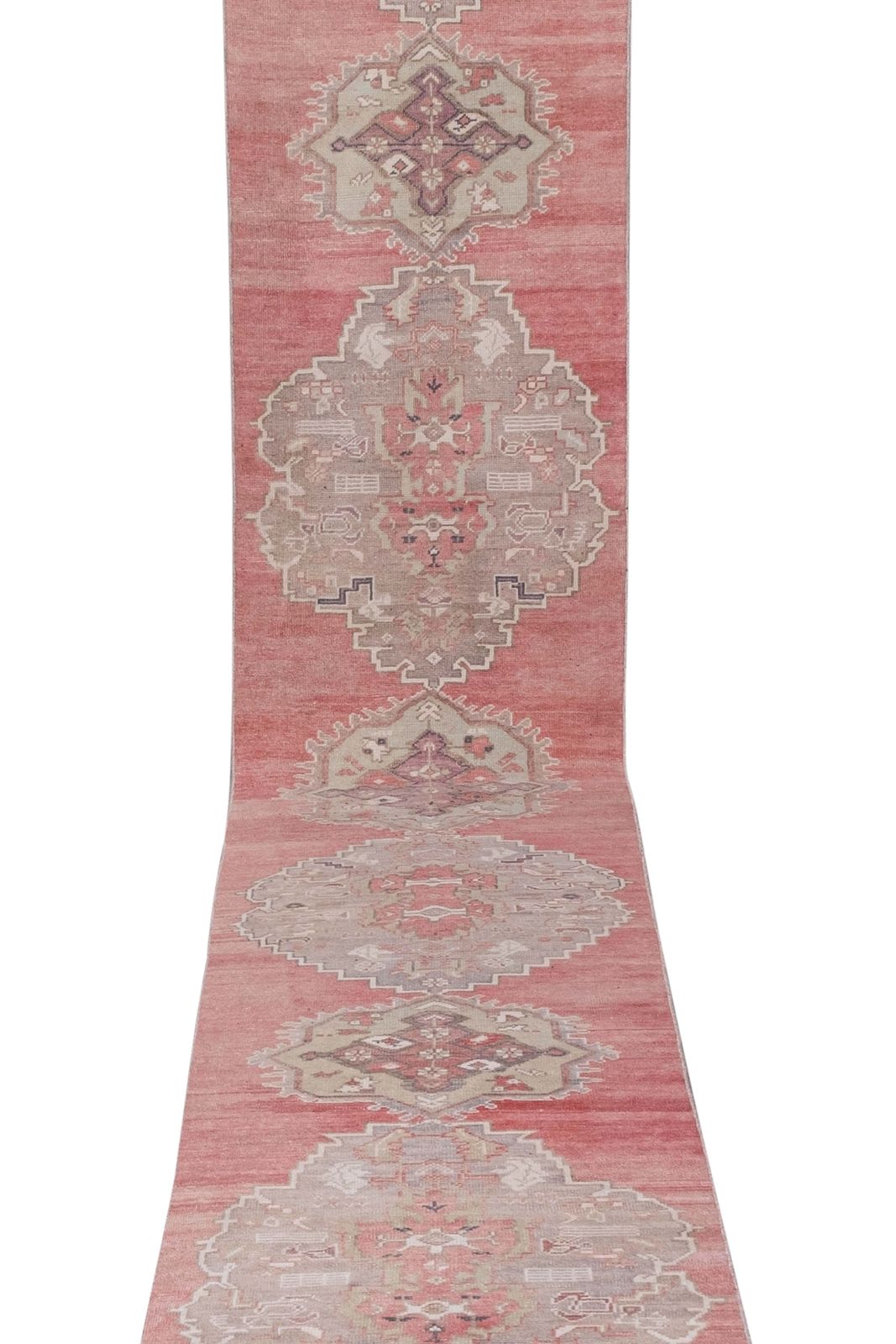 Vintage Turkish Oushak Runner With Eclectic Mediterranean Style Long Runner 2'9" X 21'8" photo furniture