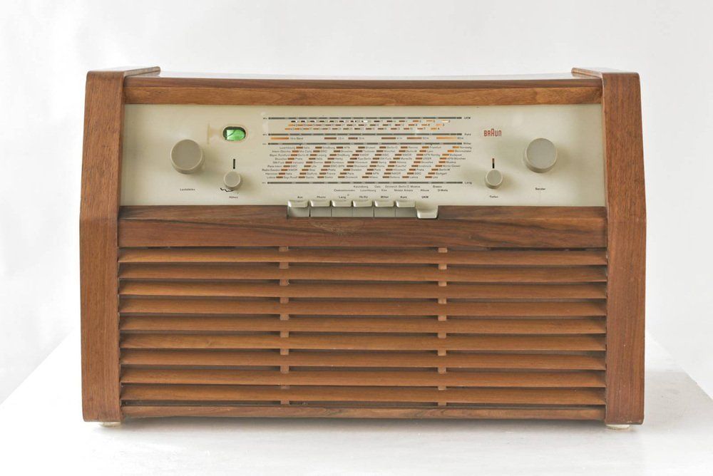 German Ts G Table Radio By Hans Gugelot And Helmut Müller Kühn For Braun Ag, 1955 photo Home Decor