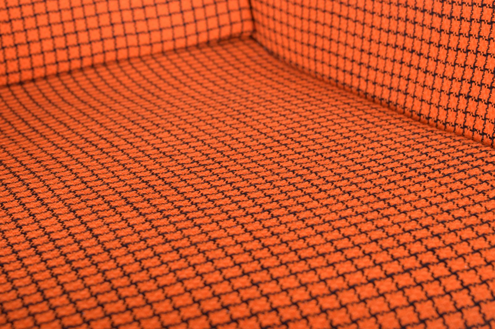 Orange Mid Century Modern Armchair, Made In 1960s Czechia. Restored. Navratil. photo furniture