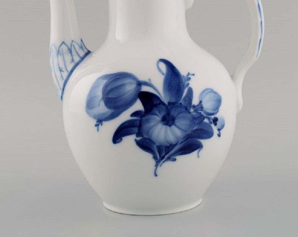 Antique Royal Copenhagen Blue Flower Braided Coffee Pot photo for sale