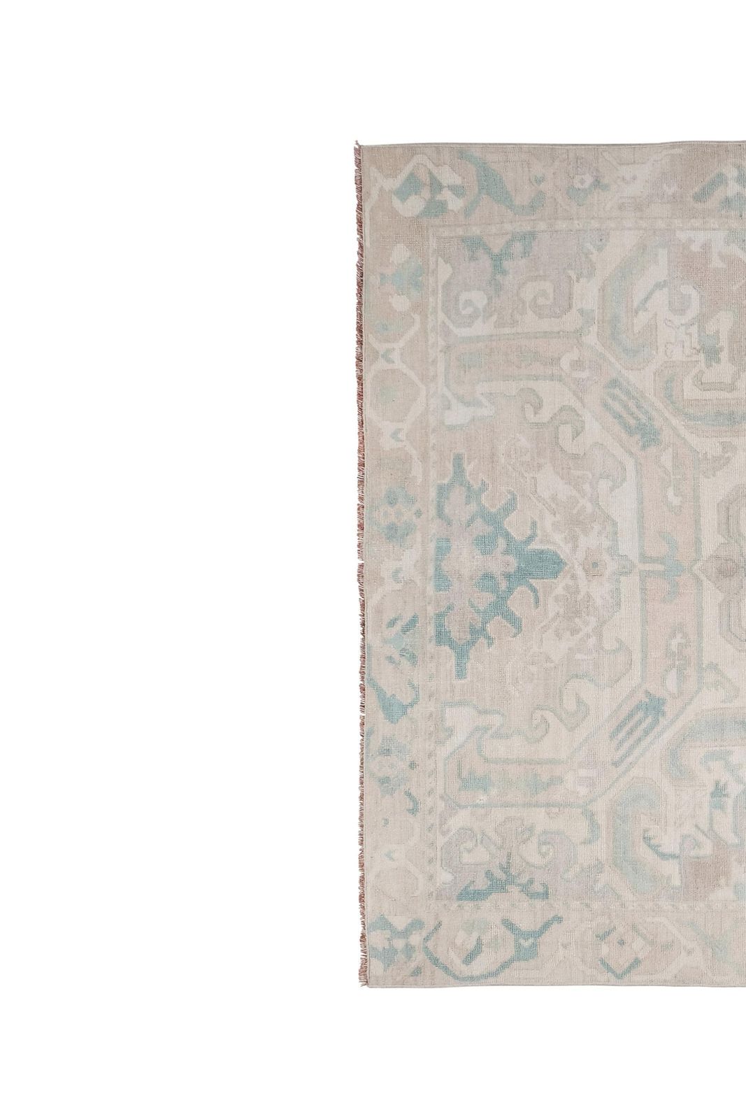 Vintage Faded Turkish Karapinar Rug 5'6" X 8'11" photo furniture