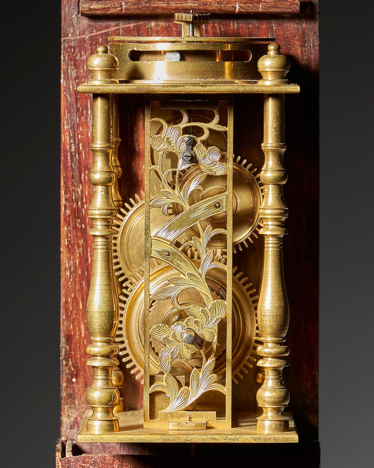 Late Edo Period 19th Century Japanese Pillar Clock, Shaku Dokei, C. 1820 photo Home Decor